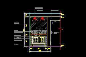 玄关CAD施工图免费下载 - 建筑装修图 - 土木工程网